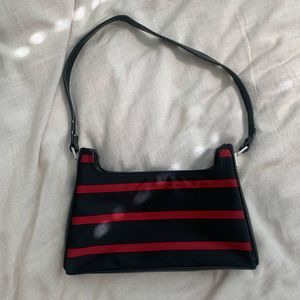 Liz Claiborne Navy and Red Purse
